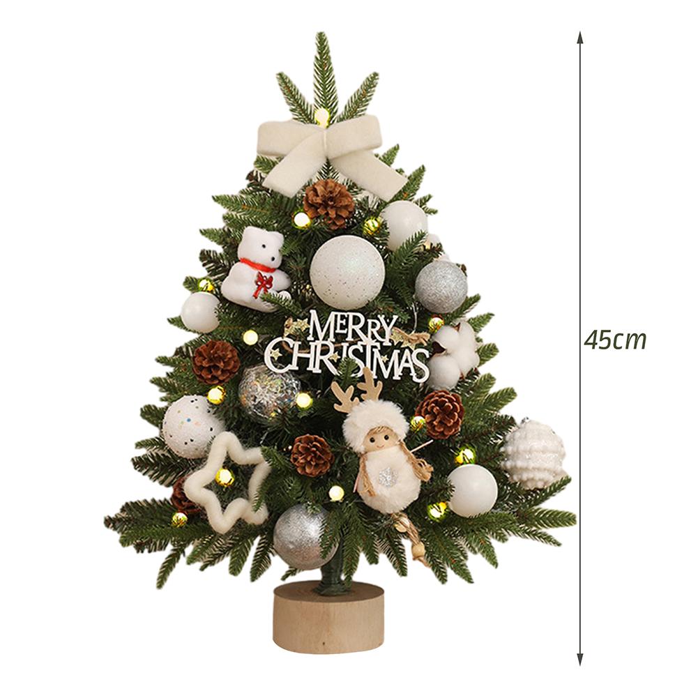 45cm mini stolní vícebarevná dekorace vánoční stromeček personalizovaná vánoční párty dekorace pro domácnosti a kancelář