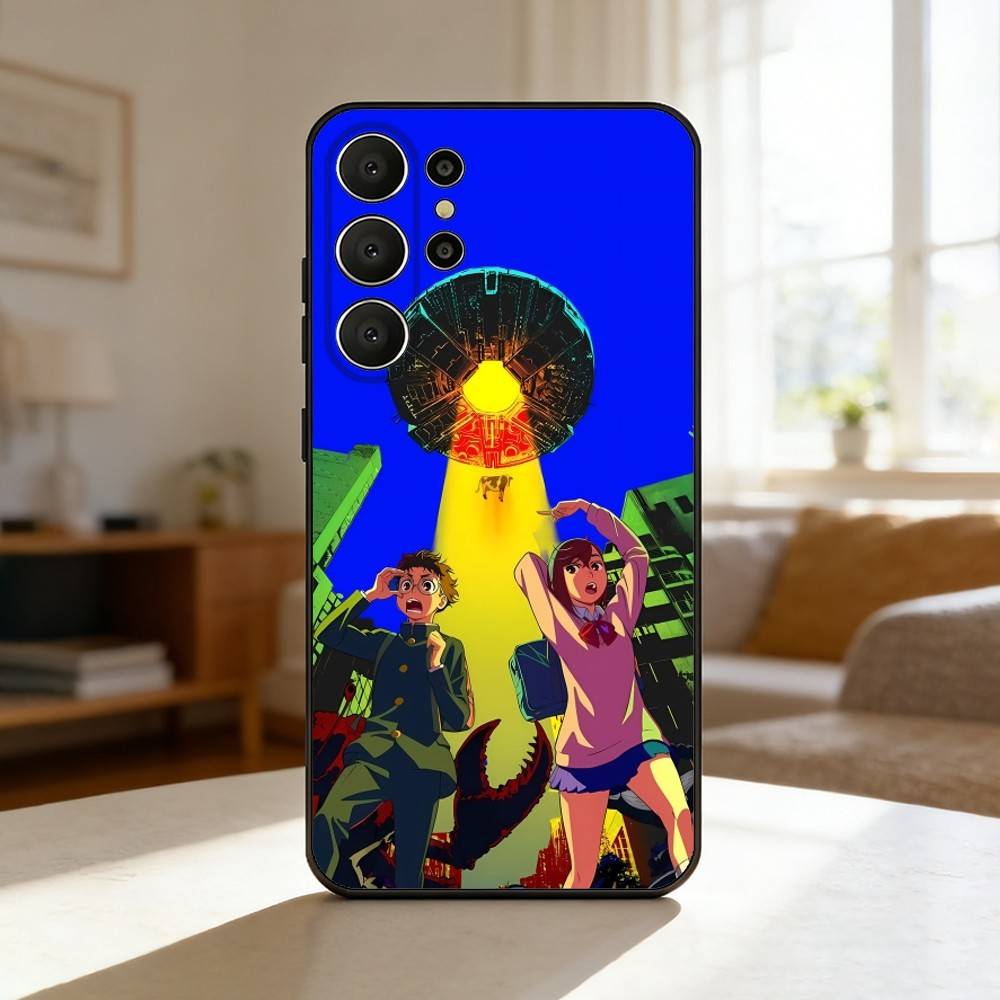 D-Dandadan Anime Phone Case For Samsung S26,S25,S24,S21,S22,S23,S30,Ultra,S20,FE,Lite,10,9,Black Cover