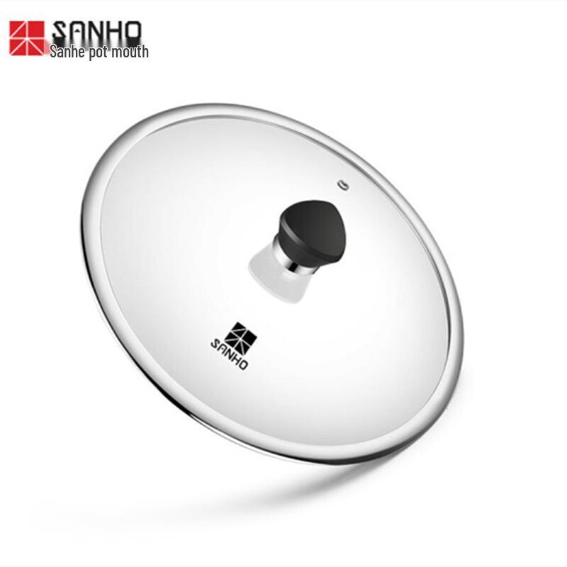 SANHO 30cm Maifan Stone Granite Non-stick Wok