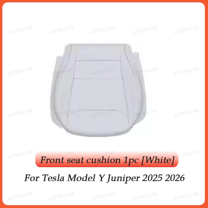 For Tesla Car Cushion Nappa Leather Breathable Non-slip Car Seat High Rebound Pad Seat Cushion Four seasons Universal Auto Seat