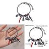 Solo Leveling Cartoon Character Alloy Bracelet With Electroplated Finish For Gift And Anniversary