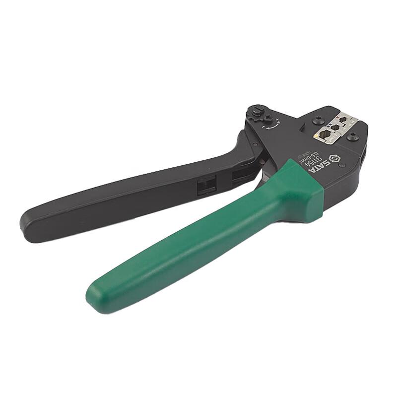 SATA Effort-Saving Insulated Terminal Crimping Pliers