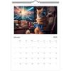 Väggkalender 2026, Kalender med roligt tema, Rolig chattgåva, Perfekt val för hemmabruk.
