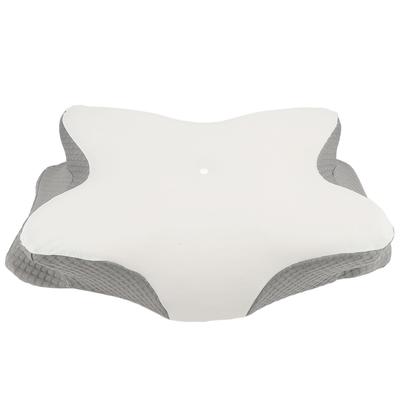 1 Pair Memory Foam Pillow Core Ergonomic Ice Silk Adult Memory Cotton Neck Support Pillow