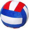 Seat Cushion Soft Furry Fabric Sports Throw Pillow Realistic Volleyball Shape Stuffed Cushion For Work Home Relaxation