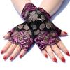 Women's Lace Half-Finger Driving Gloves - Sun Protection & Trendy Dance Style