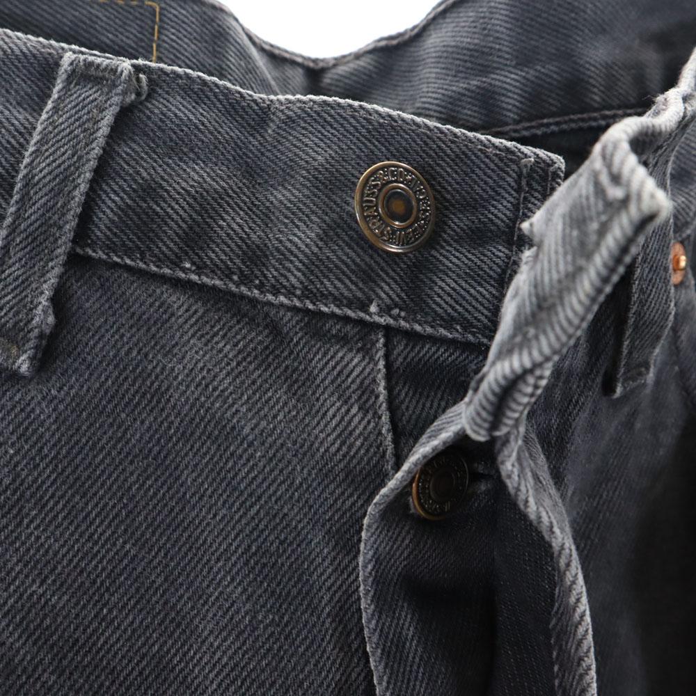 Levi's 605 Spanish Euro Levi's black Denim pants W31 Button fly jeans Men's Used