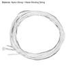 6Pcs Guitar Strings Corrosion Resistant Sturdy Guitar Refit Hard Tension Classical Guitar Strings