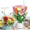 KNEW BUILT DIY Everlasting Flower Bouquet Building Block Toy-Endless Creativity in AssemblingGirls' FavoriteSpace Adornment