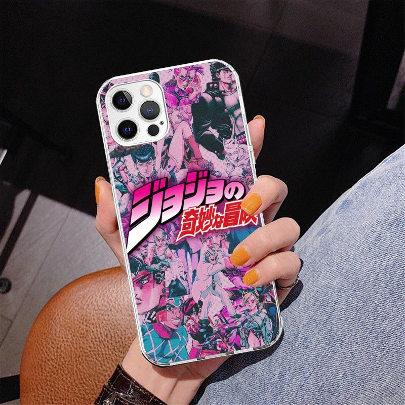 All JoJo's Bizarre Adventure Phone Case For iPhone 17 Air 16 Pro Max 16E 15 + 14 Plus 11 12 13 Mini 7 8 SE Gift Print Cover Fund