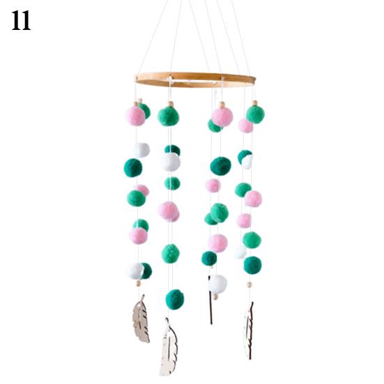 

Скандинавские Красочные Нечеткие Перезвоны Комната Шарики Деревянные Листья Ветер Шпаргалка Висит Орнамент 11#