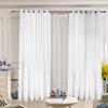 Korean Style Door Window Curtain Blackout Drape Bathroom Livling Room Decor White