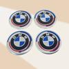 4p cs 56/60/65/70mm automobile hub center sticker aluminum alloy car sticker is suitable for BMW group F07F90F11f18G30G31E60E61. BM5