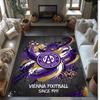Austria Wien FC Soccer Football Pattern Soft Area Rug Non Slip Indoor Floor Carpet Sports Decor Mat for Bedroom