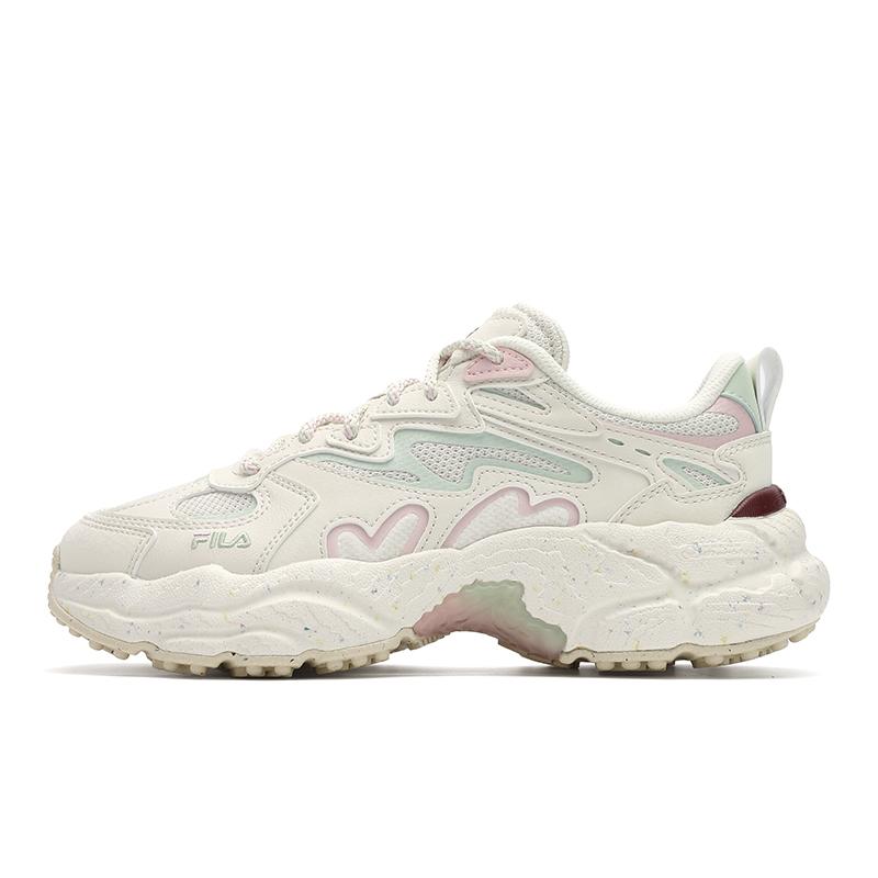 Fila Fern Casual Lightweight Low-Top Dad Sneakers Women Sneakers Ivory F12W411116FTS