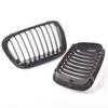 Gloss black Front Kidney Grille Slat Style Grill for For BMW E46 4 door 1998 1999 2000 2001 Car styling
