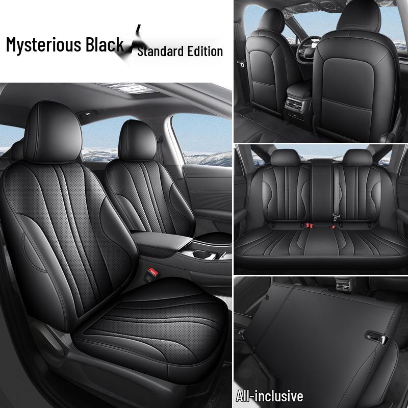 Roewe M7DMH Original Perforerade Läder Bilbarnstolsskydd - Andningsbara & Hälsobevarande