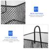 Cycling Accessories Mountain Bike Basket Front Basket Food Basket Vegetable Basket Hanging Storage Container multi-use
