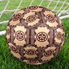 Western Texas Star Indoor Soccer Ball Size 5 Colorful All Ages Machine Stitched PVC Competition Ready Durable High-Bounce