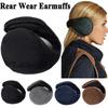 Winter Warm Fur Earmuffs For Men Women Velvet Earlap Headphones Thicken Warmer Ear Cover Outdoor Cycling Ski Plush Ear Protector