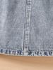 Girl Jeans Y2K Outdoor Street Casual Snowflake Denim Cargo Skirt