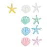 Strandzubehör Charms für Strandtasche Gummi-Tragetasche Strandtaschen Blumen Dekoration Charm für Mädchen Damen