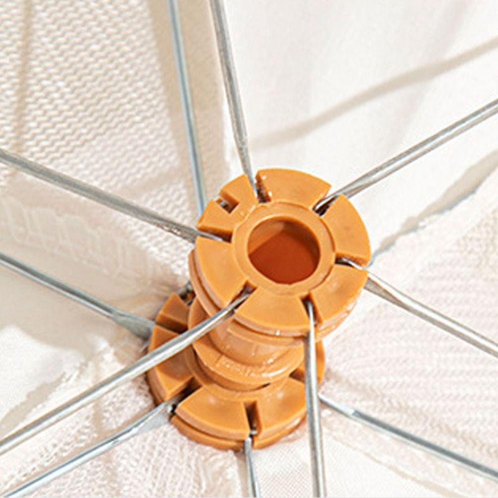 Foldable Mesh Food Cover Umbrella Shape Dish Tent Stain Proof Food Net  Kitchen