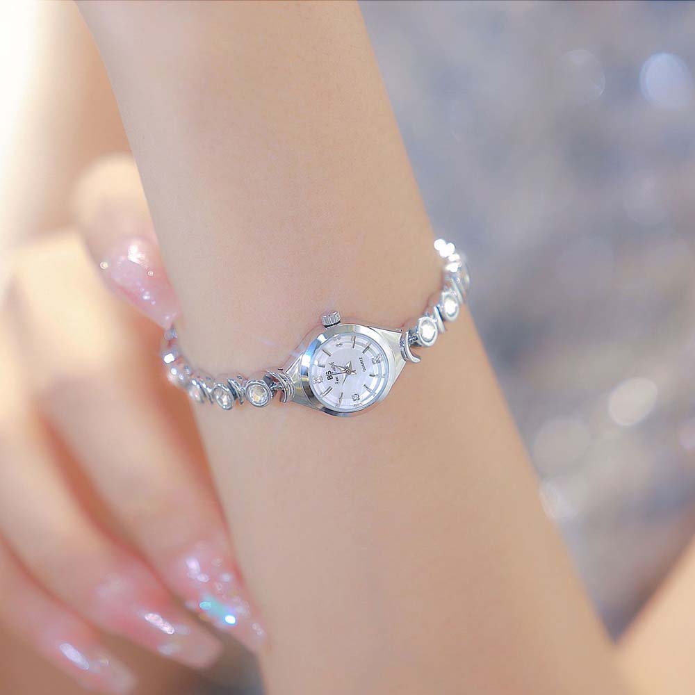 New Women Watch Gold Luxury Elegant Bracelet Wristwatch Small Clock Fashion Casual Ladies Watches Gift For Girlfriend
