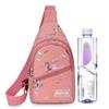 Mini Brusttasche für Damen Mode Print Crossbody Sling Rucksack Leichte Lässige Umhängetasche Große Kapazität Reise Tagesrucksack