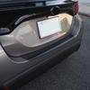 For Toyota Yaris   Stainless Steel outer Rear Bumper Protector Sill Trunk Rear guard plate Cover Trim accessories