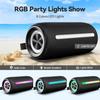 Oraolo Portable Bluetooth Speakers, Wireless Speaker with 24W Loud Stereo Sound, RGB Lights, Bluetooth 5.4, Support AUX/TF Card, TWS Pairing,