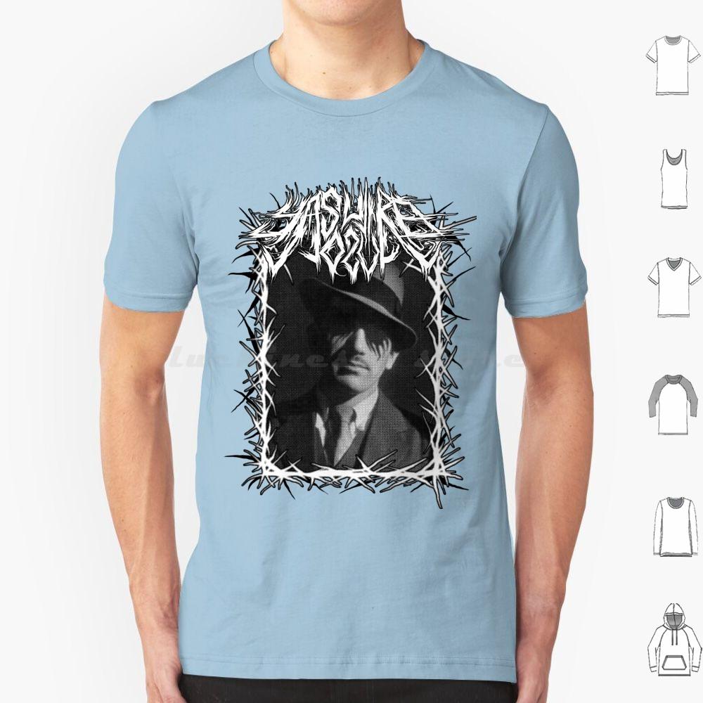 

Футболка с металлическим портретом Озу Мужская Женская Детская 6XL Металл Панк Эмо Готика Фильм Кино Кинорежиссер Фильмы Голливуд Японский Япония S