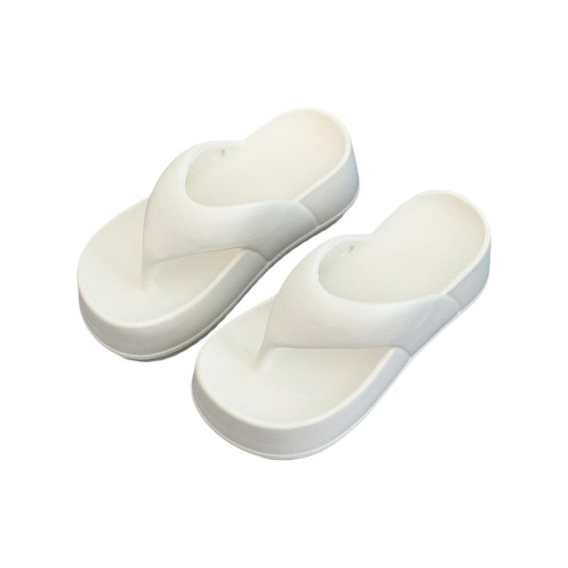 Fashion Pink Platform Slippers Women Thick Sole Soft Summer Eva Slippers Female Non-slip Flip-flops Ladies Comfort Outdoor Beach Slipper