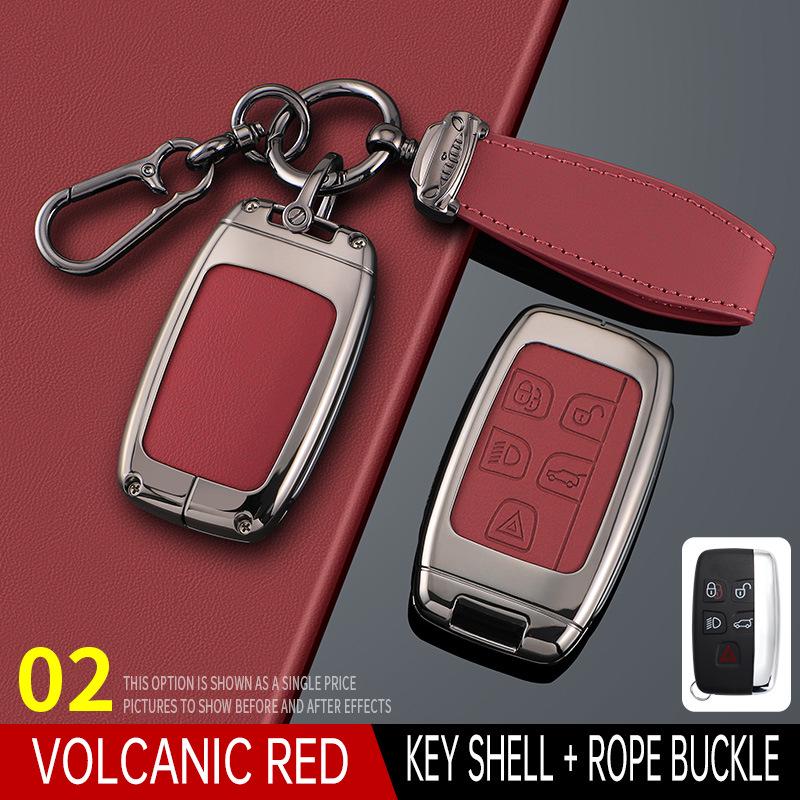 Luxury Key Case for Land Rover: Compatible with Range Rover, Defender, Evoque, Discovery Sport, and Velar Models