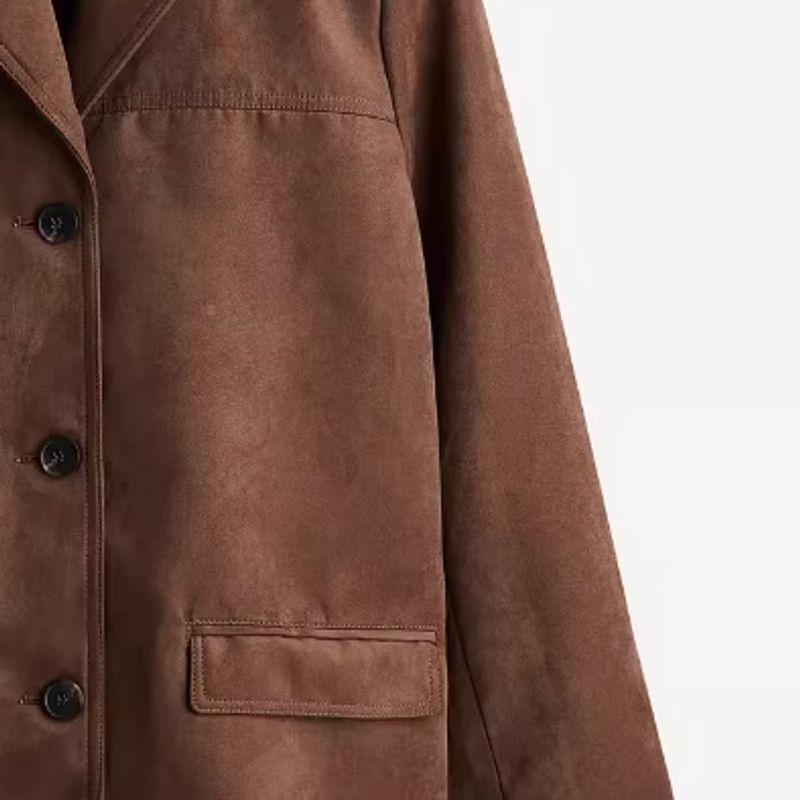 Spring New Arrival Retro Minority Fashion Boyfriend Style Design Single Breasted Casual Suit Jacket 1240775