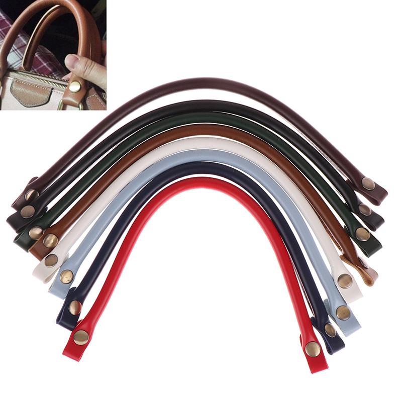 Bag Handles Replacement For Handbags Women Shoulder Bag Strap Pu Leather Bags Belt Solid Color Clasp Accessories Handle