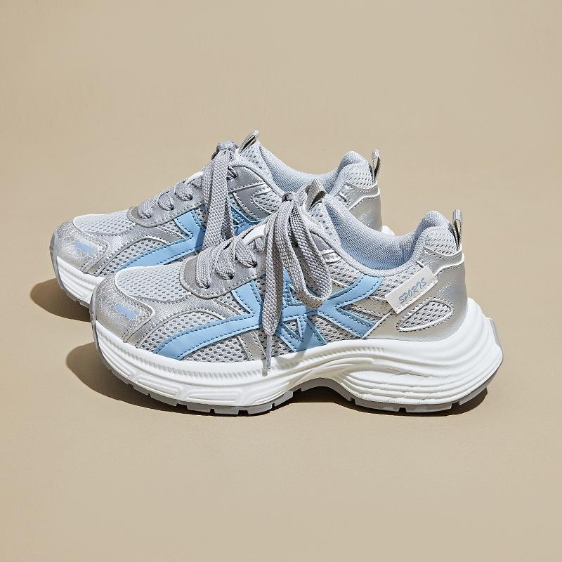 

New dad shoes women s summer student sports and leisure shoes mesh height and breathability 35