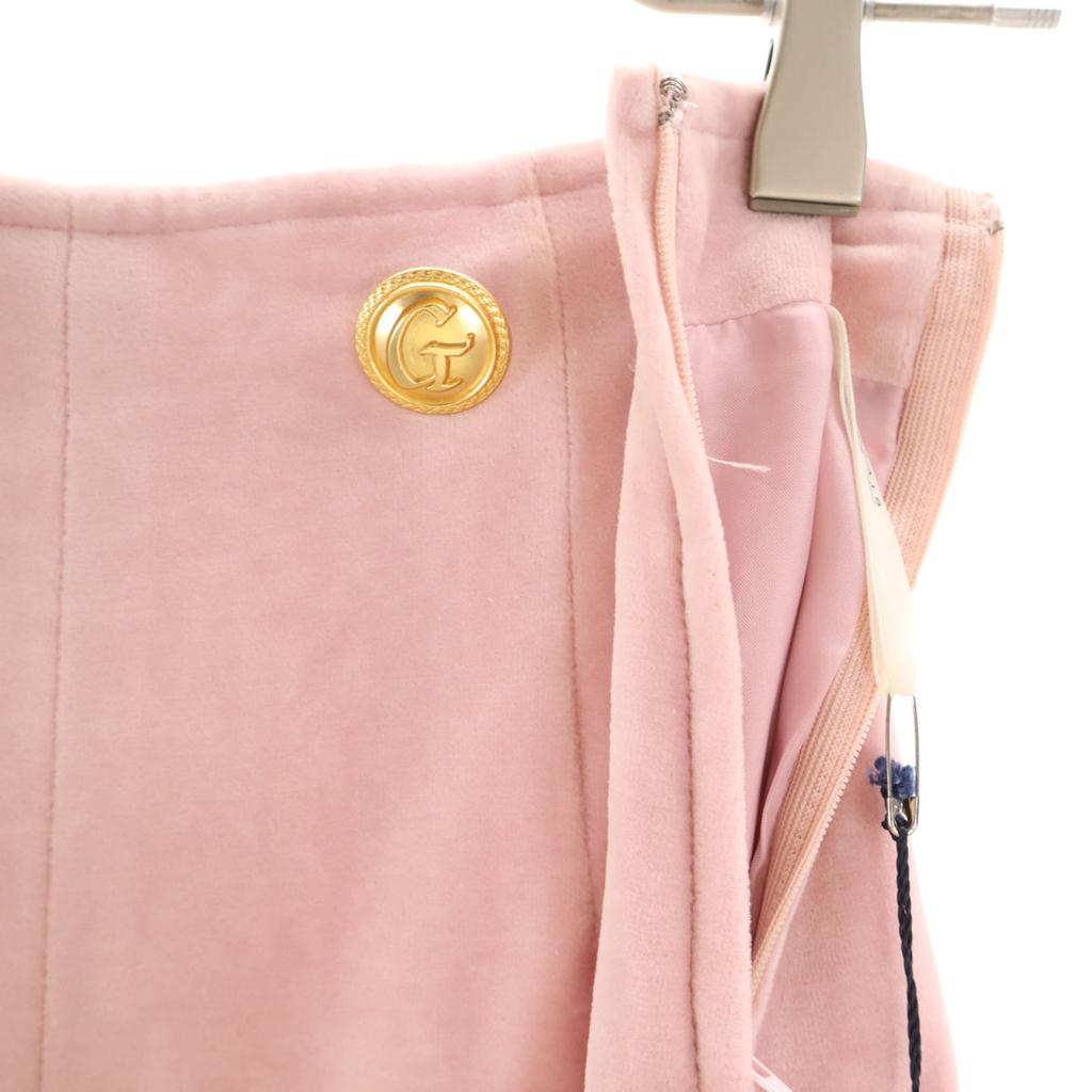 GIVENCHY 90s Unused, Made in Japan, Old Velor Shorts 9 pink LIFE Tagged Women Used