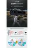 HD 10-30x21 Pocket Zoom Monocular: High-Magnification Portable Telescope Available in Three Colors