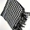 Arab Houndstooth Tassel Scarf: Warm, Sandproof Tactical Shawl for Autumn/Winter