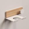 Bathroom Hair Dryer Stand Hair Tool Organizers Wall Mounted Hairdryer Holder Hair Care and Styling Tool Organizers