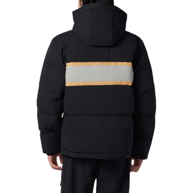 New Balance Down Jackets Men's Black Hooded Moderate Other AMJ33341-BK