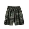 Men's Summer Loose Outdoor Sports Multi-Pocket Cargo Shorts Casual Pants Quarter Pants