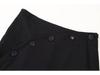 Spring 2025 Women's Double-Breasted Skirt Pants with Button Detail