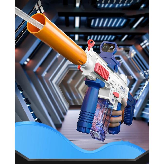 SCAR Electric Automatic Submachine M416 Water Gun Summer Outdoor Beach Firing Shooting Game Water Fight Toy for Children Gifts