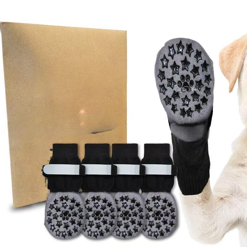 

Anti-Slip Shoes for Dog Socks To Prevent Licking Paws for Hardwood Floors Breathable Floor Anti Slip Paw Protect Dog Accessories S