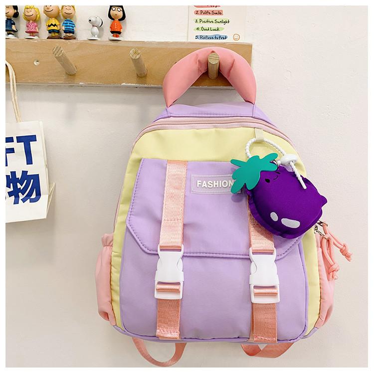 Stylish And Fun Preschool Backpack For Children With Colorful Designs Cartoon