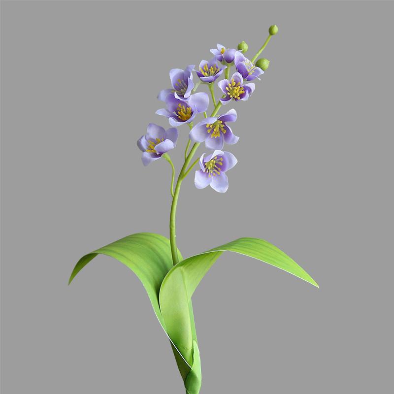 

Искусственный цветок в виде колокольчика для дома. Дизайн свежей цветочной композиции. Атмосфера комнаты. Украшение. Украшение. Украшение. Планировка гостиной. фиолетовый