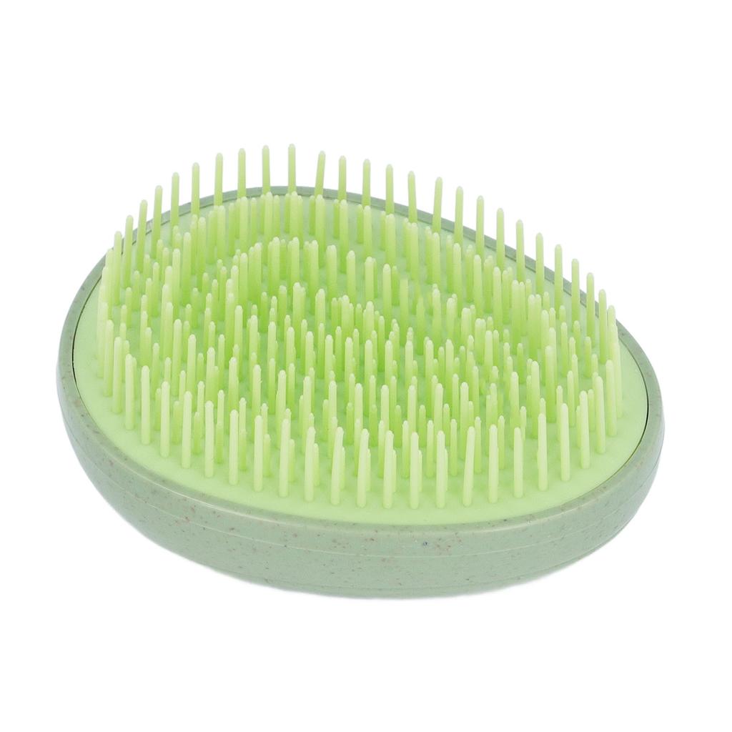 4PCS Egg Shape Hair Brush Portable Travel Dry Wet Hair Brush Soft Teeth Massage Shampoo Comb for Salon Home