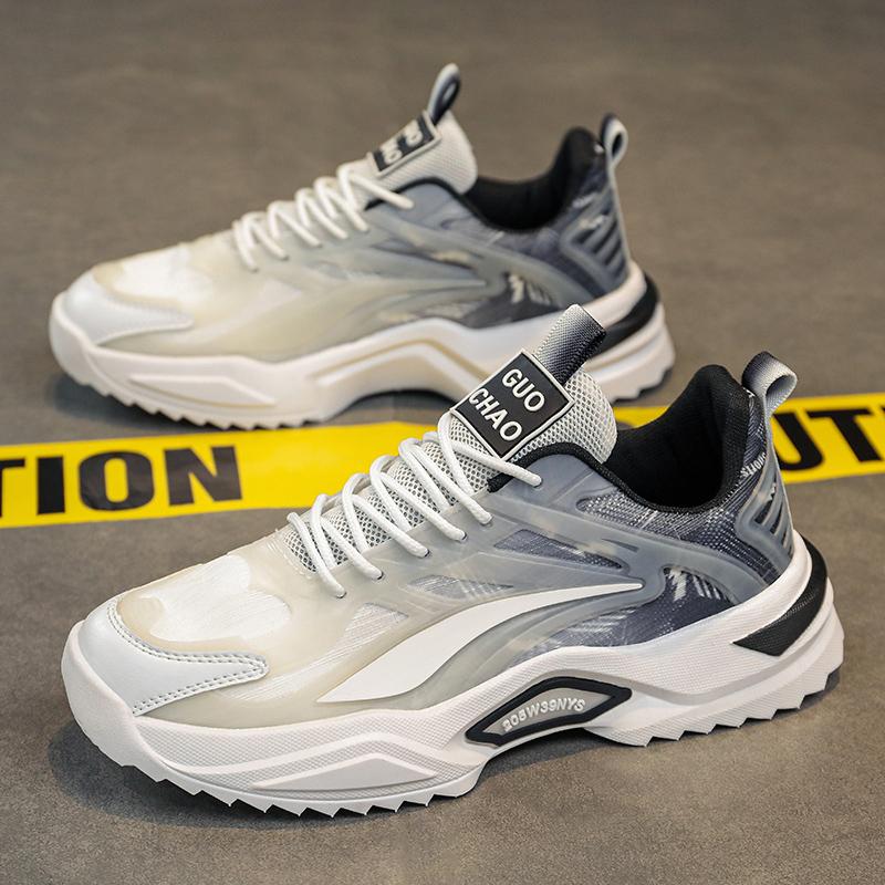 

Мужские кроссовки большого размера 46 Luxuxy Chuky Outdoor Tenis Прогулочная обувь для мужской обуви Трендовые повседневные кроссовки Обувь для скейтборда Плоские лоферы 41 чёрный